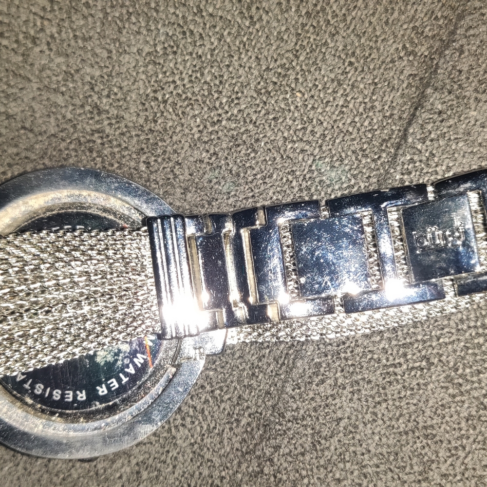 Women's Silvertone Crystal Watch - Picture 8 of 9